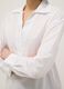 Camicia in puro cotone bianca regular fit senza bottoni_3
