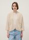 Beige Regular Fit Cable Knit Cardigan_2