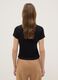 Black Slim Fit Stretch Cotton T-shirt_2