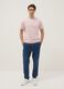 Regular fit stretch cotton denim blue jeans_1