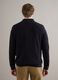 Blue pure cotton cardigan regular fit with full zip_2