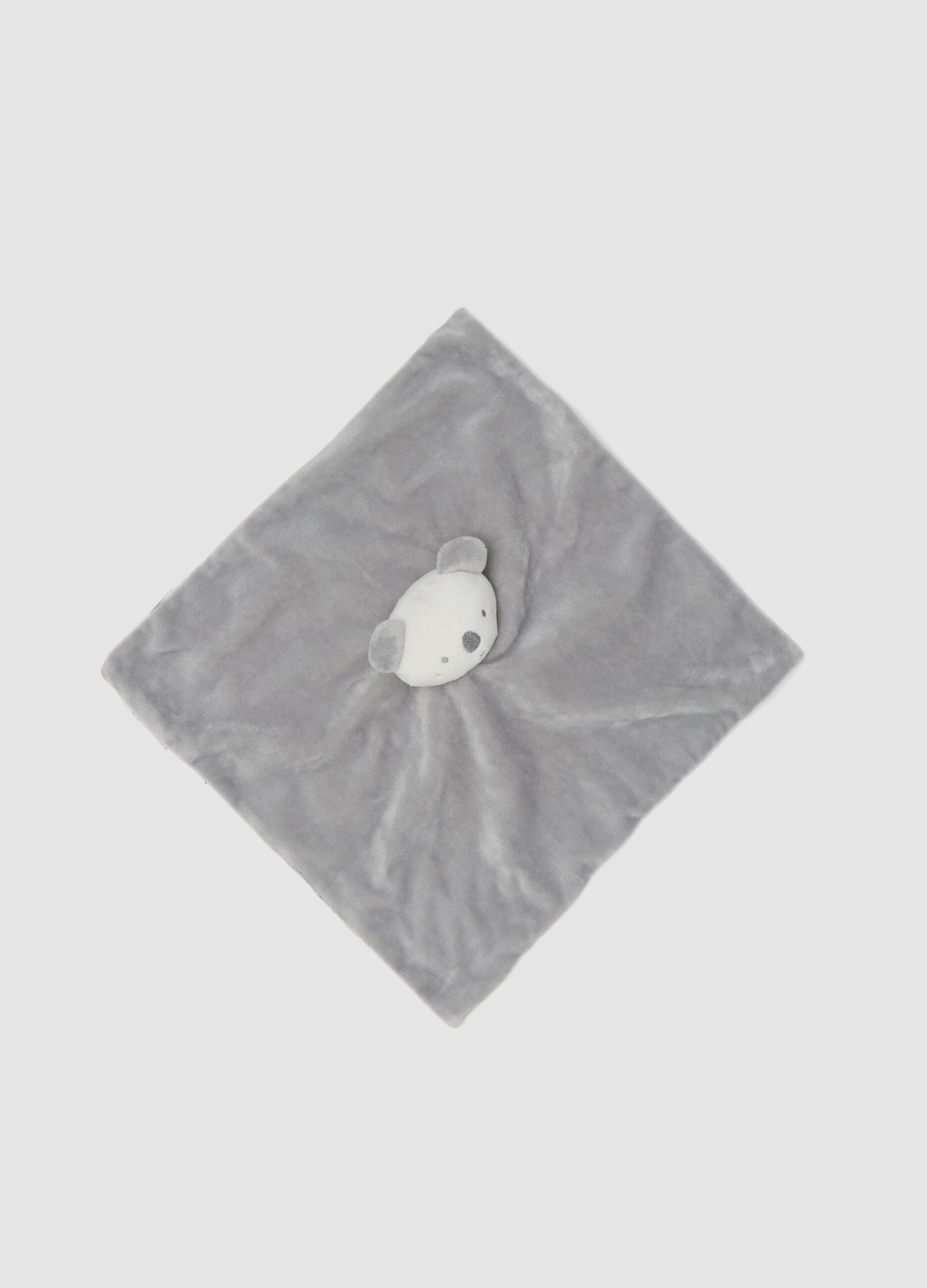 Grey koala comforter
