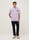 Black pure cotton regular fit T-shirt with print_1