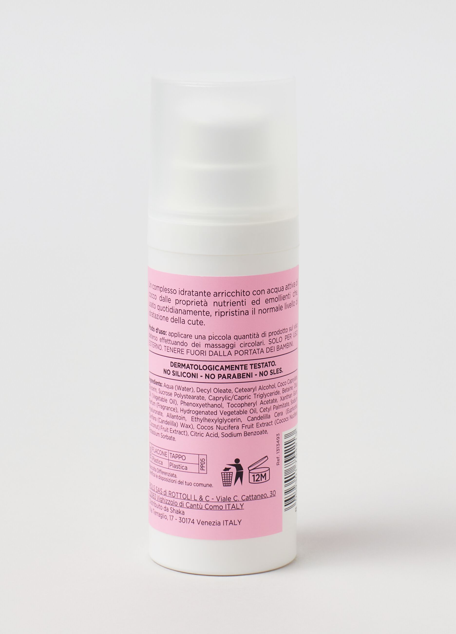 Moisturising face cream