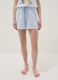 Pure cotton multicolour striped pyjama shorts, regular fit_1