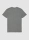 Grey regular-fit T-shirt in pure organic cotton_1