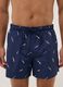 Blue boxer swim shorts with all-over print_1
