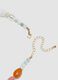 Adjustable Necklace with Multicolour Glass Stones_2
