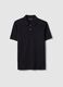 Black Supima Cotton Polo Shirt, Regular Fit_4