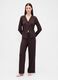 Brown Pyjama in Stretch Modal Fabric_0
