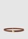 Brown Belt with Gold Buckle_0