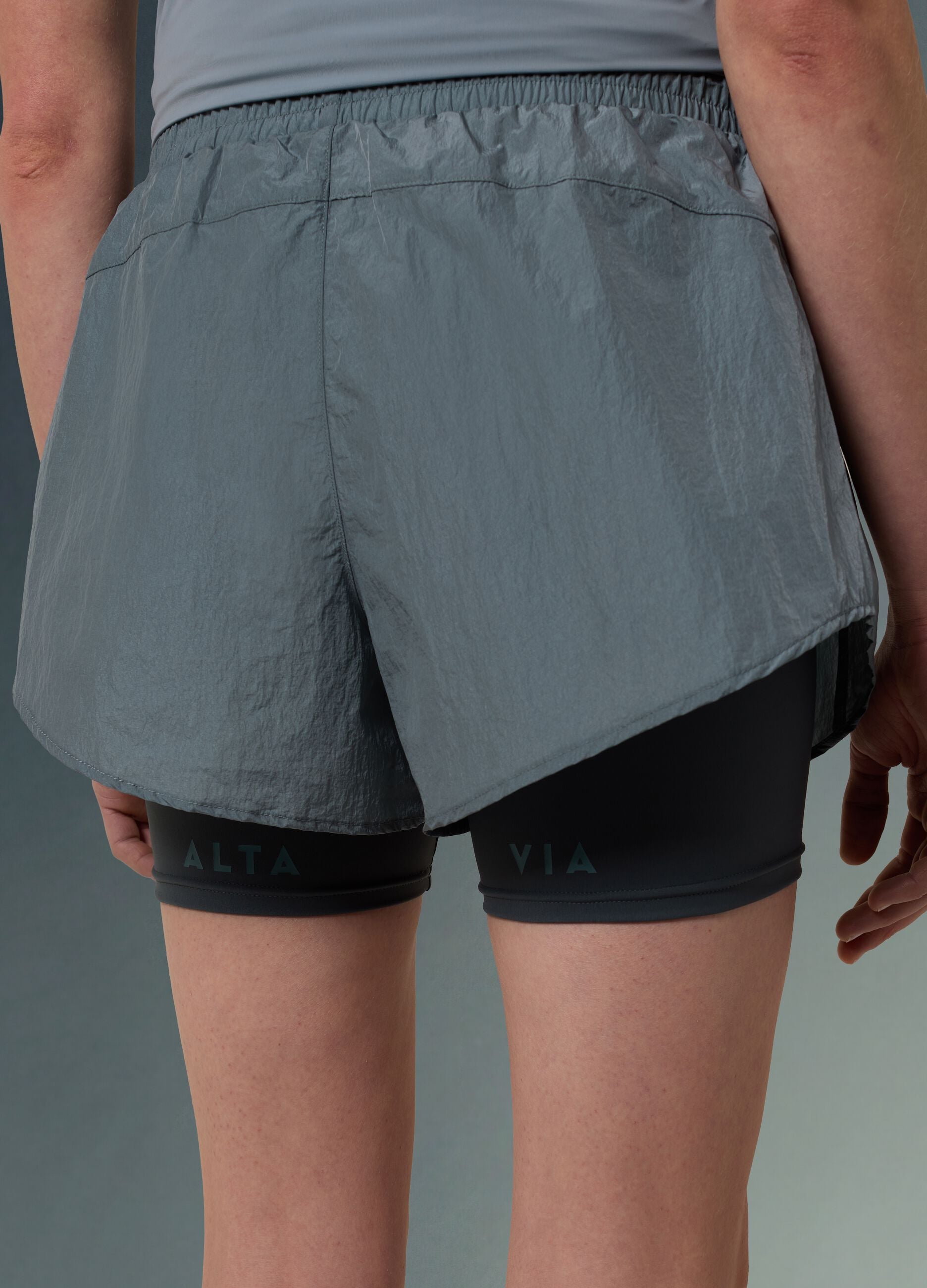 ALTAVIA RUNNING SHORTS WITH DEBORAH COMPAGNONI