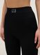Slim Fit Black Long Sports Leggings_3