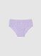 Girls' multicolor stretch cotton panties with teddy bears_0