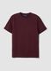 Red breathable, quick-dry cotton-blend T-shirt_4