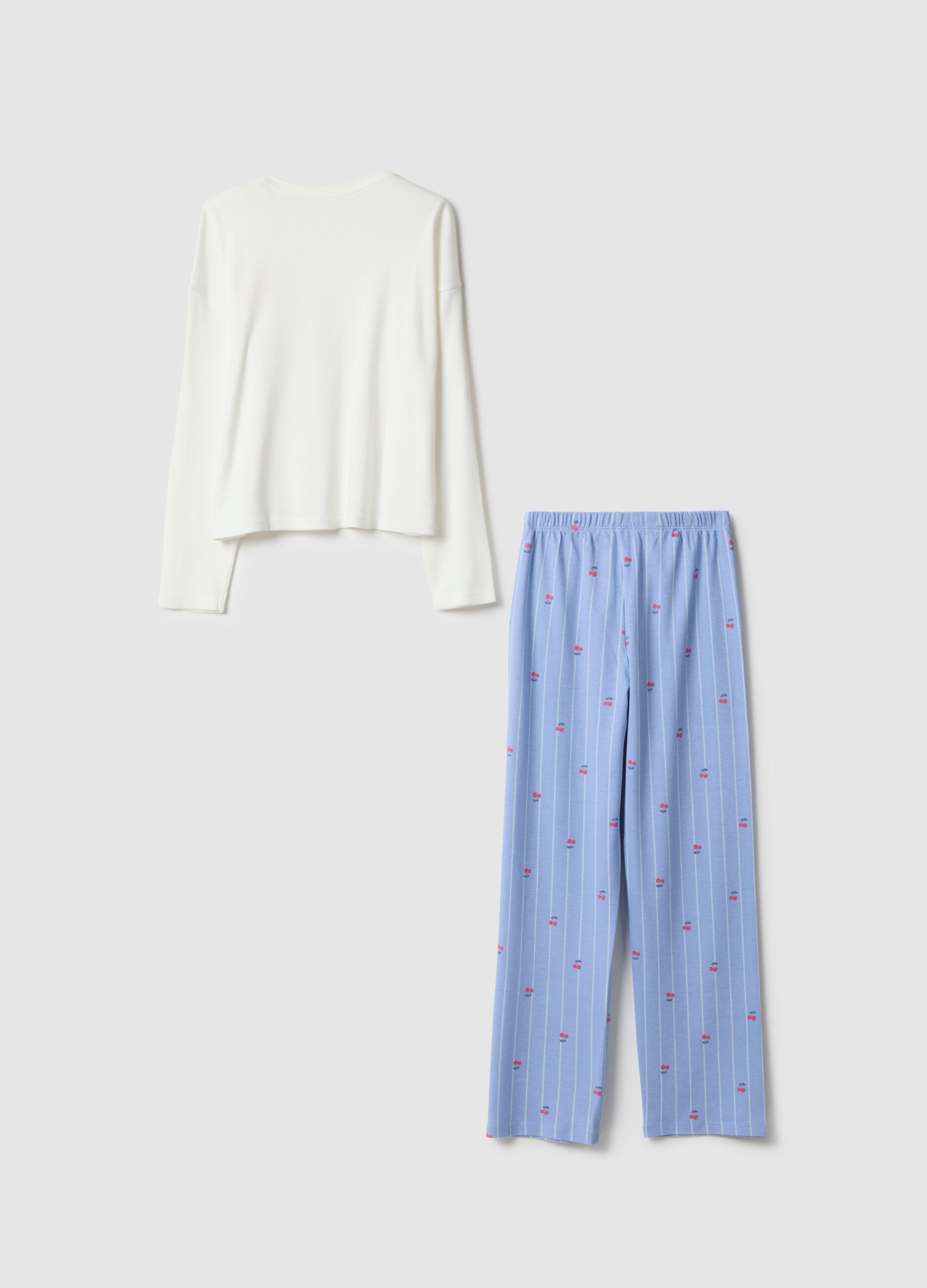 Girls' Multicolour Pyjamas in Pure Cotton Regular Fit