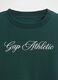 Women's Green Sweatshirt with Print_4