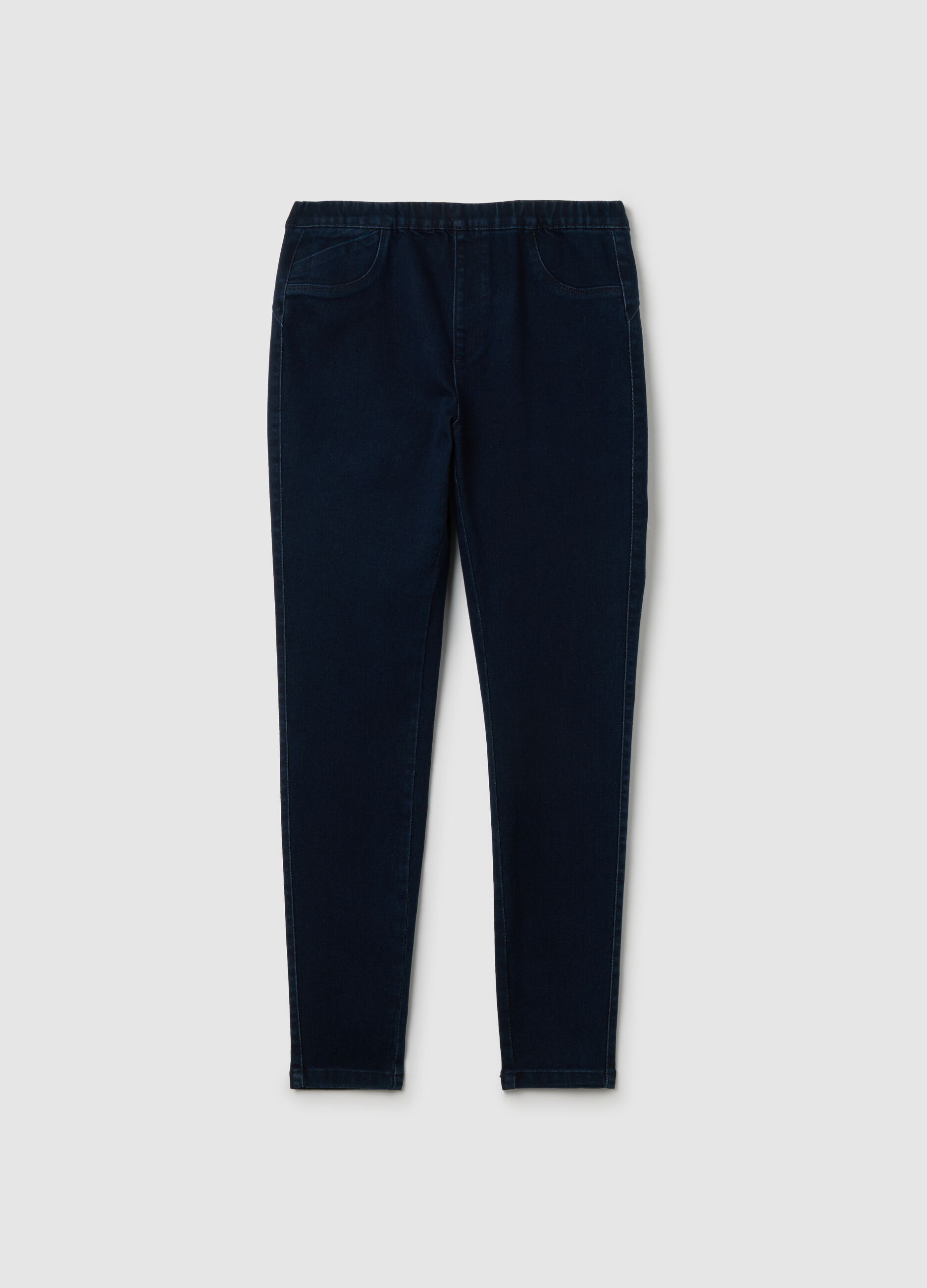 OVS Elasticated Blue Jeans