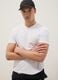 White pure cotton short-sleeve T-shirt_0