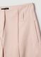 Straight Pink Trousers in Twill and Stretch Cotton_5