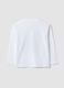 White oversized pure cotton Spider-Man print T-shirt for boys_1
