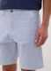 Blue striped stretch-cotton chino shorts, regular fit_3