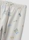 Grey organic cotton jersey pyjamas with crocodile print_3