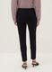 Black slim fit chino trousers_2
