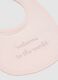Pack of colourful pure cotton bibs for infants_1