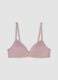 Purple padded organic cotton bra_4