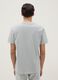 Grey pure cotton regular fit T-shirt with Everlast logo_2