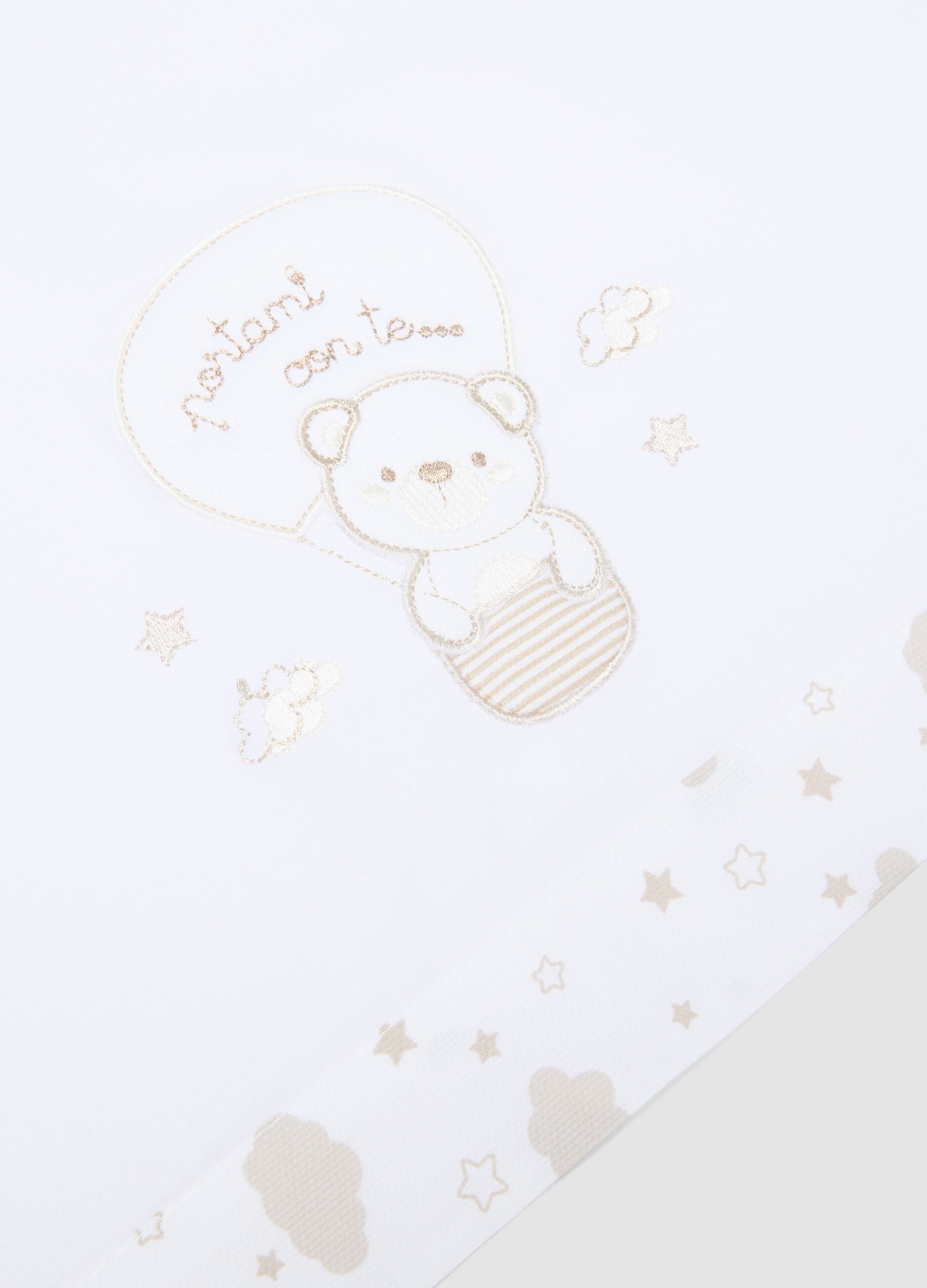 White pure cotton crib sheet set for newborns