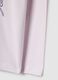 Girls' regular fit pink pure cotton T-shirt with print_3