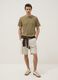 Green pure cotton short-sleeve T-shirt_1