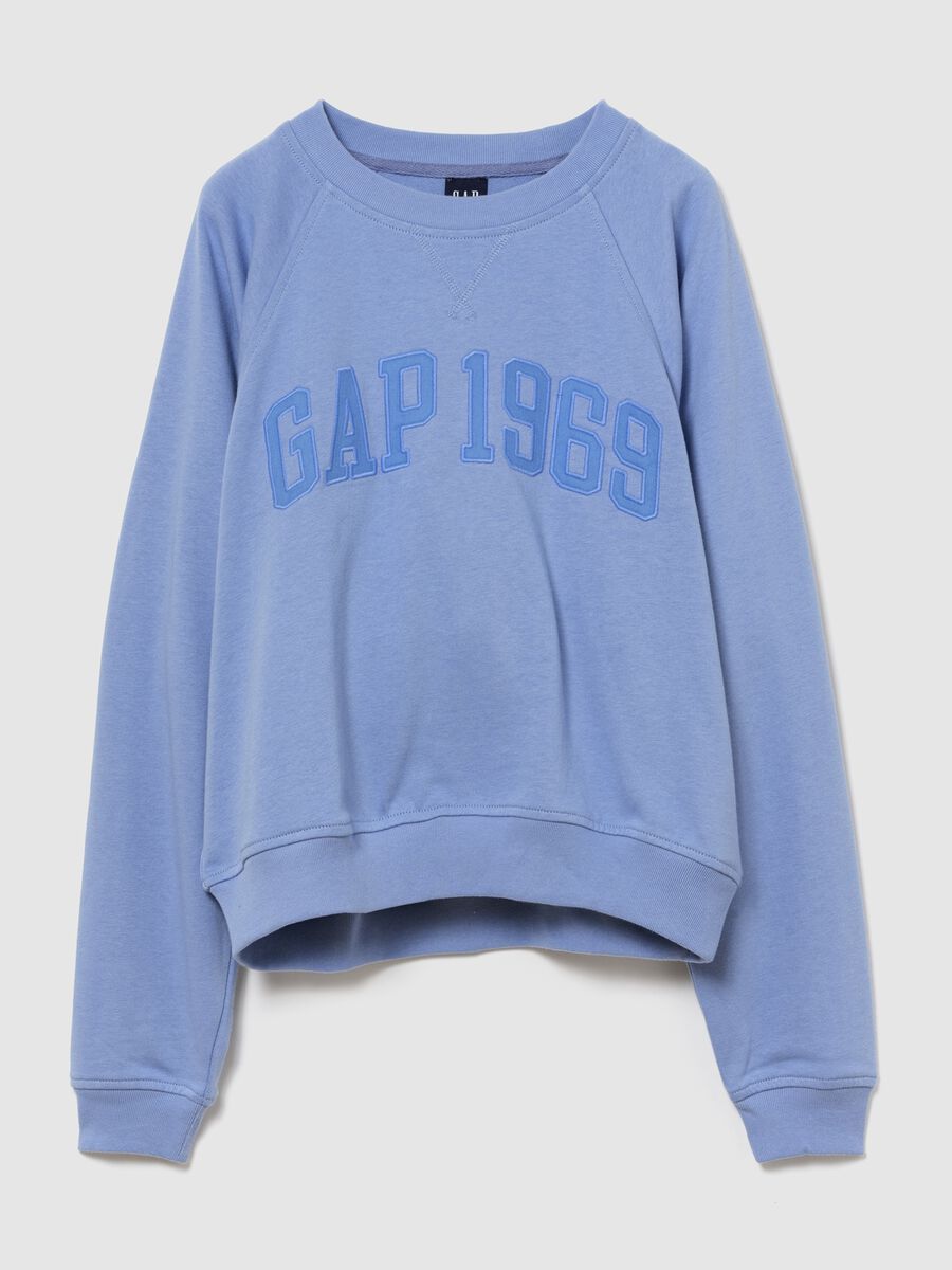 Cotton-blend crew-neck sweatshirt_2