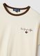 White stretch cotton regular fit T-shirt with embroidered coffee_5