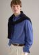 Multicolour striped pure cotton shirt, regular fit_0