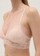 Pink Lace Wireless Bra_3