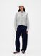Grey Cotton Blend Cardigan_2