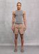 Mocha Cargo Swim Shorts_0