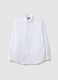 White pure cotton regular fit shirt_4