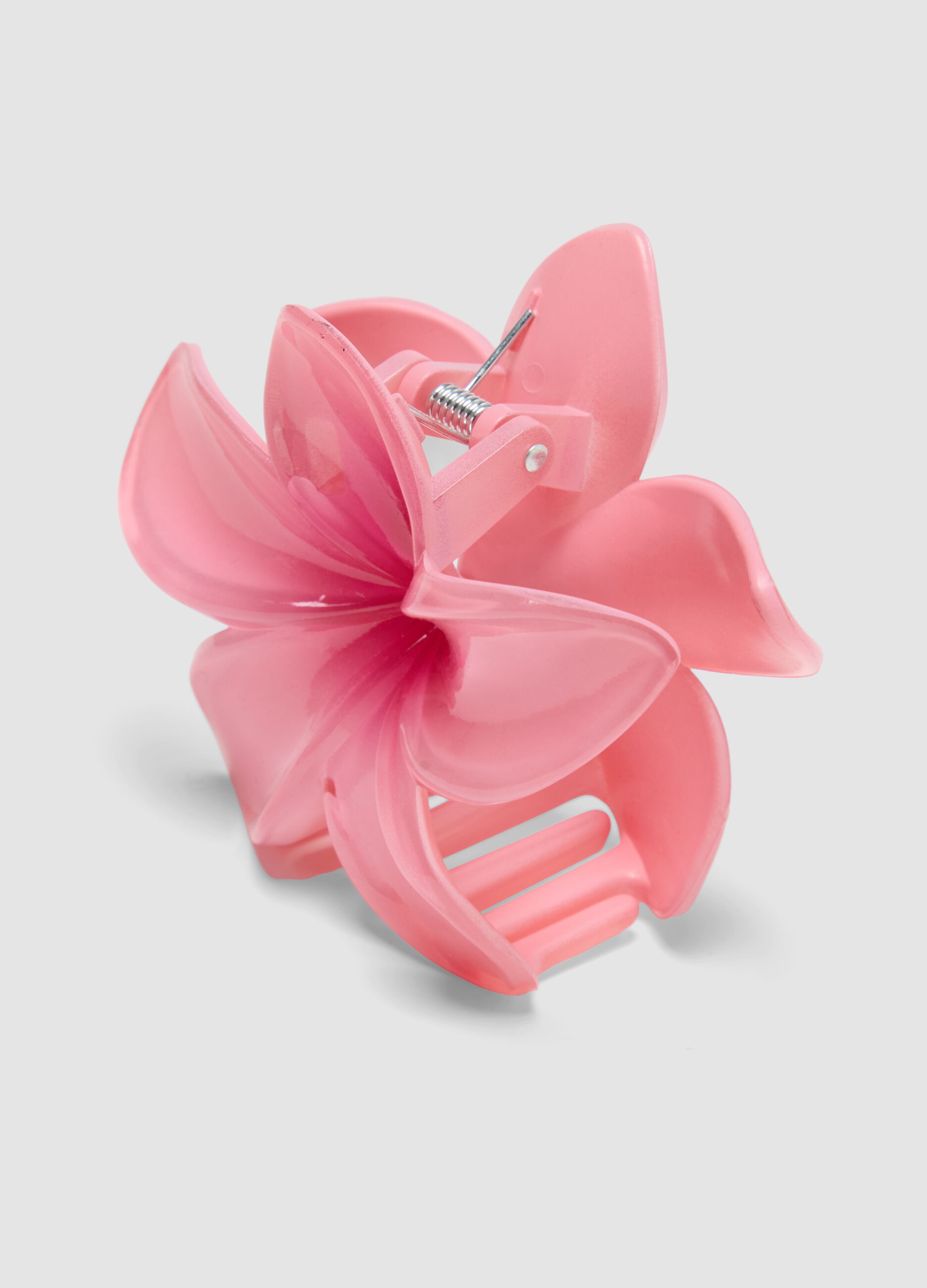 Pink Flower Hair Clip for Girls
