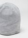 Grey Stretch Cotton Kids' Hat with Comfortable Fit_2