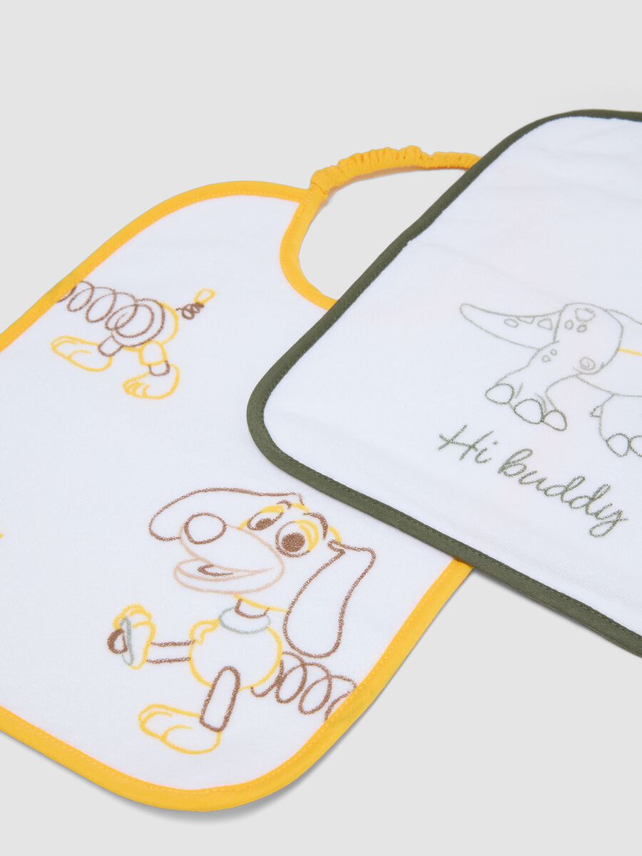 3-pack of Toy Story organic cotton blend bibs_2