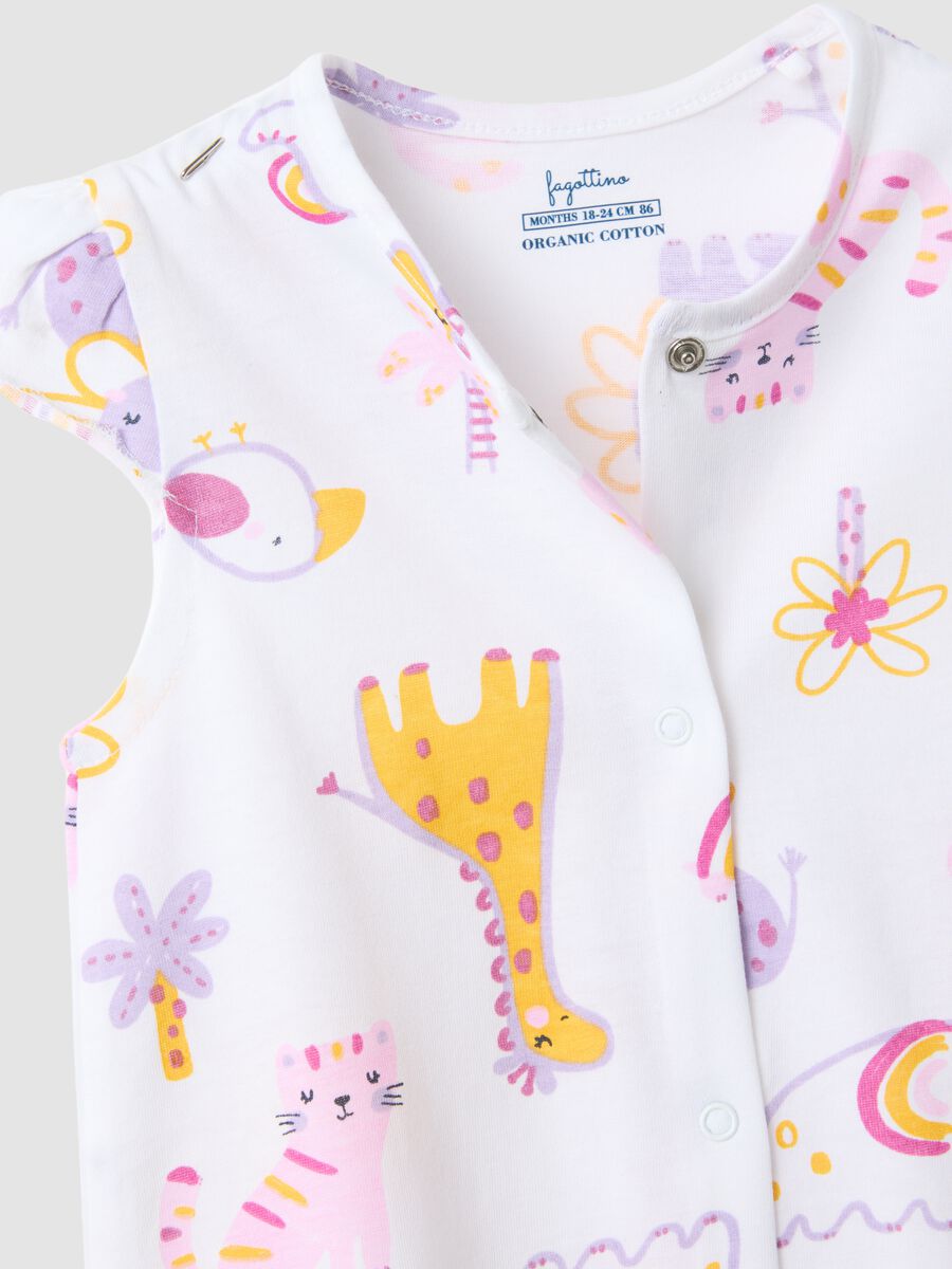 Multicolour Pure Cotton Baby Girl Romper Twin Pack_3