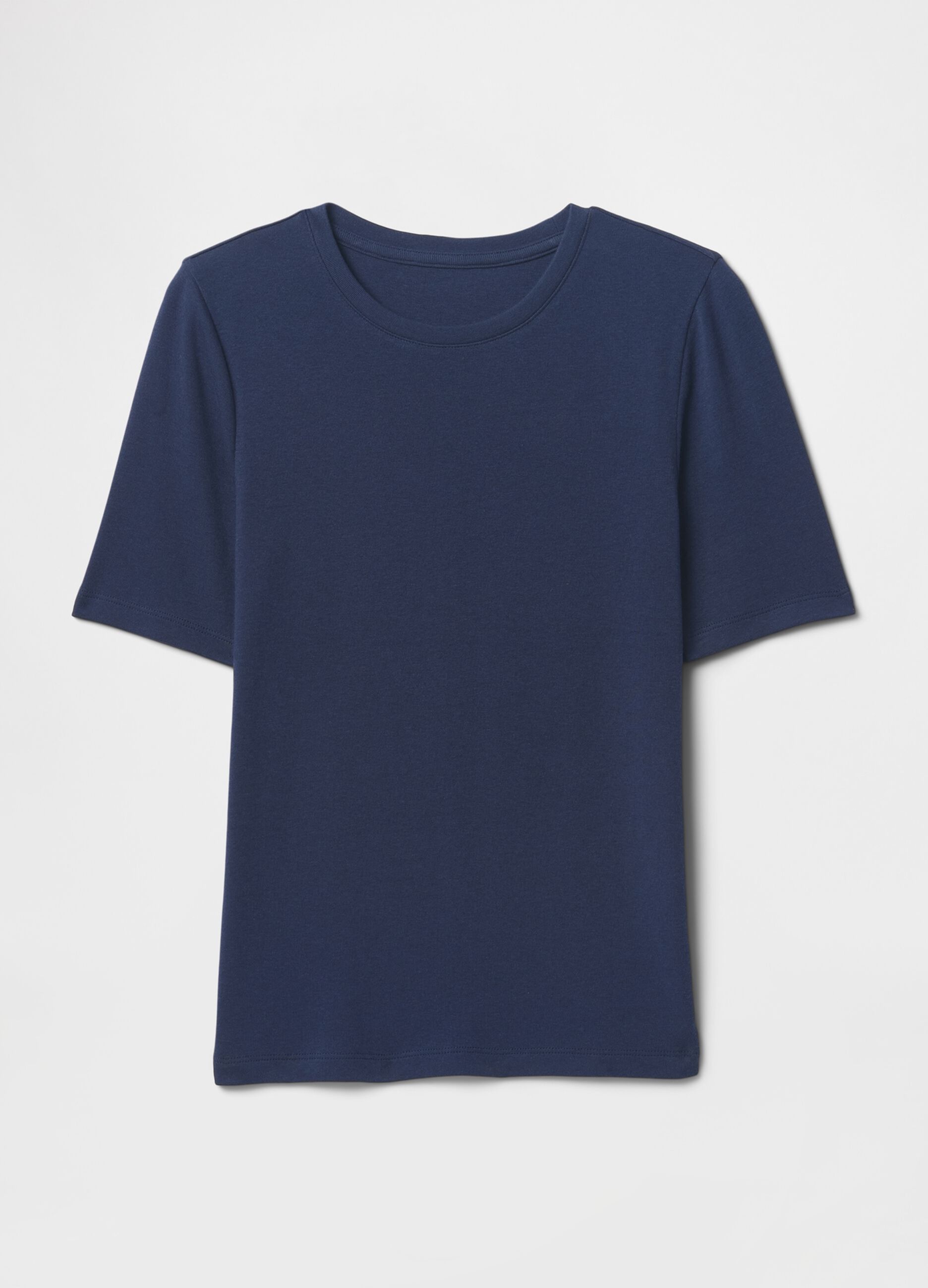 T-shirt cropped a maniche corte