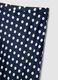 Long pure cotton skirt with multicoloured polka dots, regular fit_5