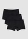 Three-pack of black stretch microfibre boxers_4