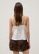 White pure cotton camisole with thin straps_3