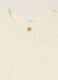 White baby T-shirt in pure cotton, regular fit_1